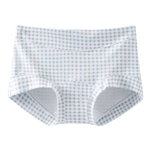 quần lót cotton nữ quần lót thun lạnh nữ quần lót nữ kháng khuẩn Kích thước lớn quần lót nữ cotton kháng khuẩn, đáy kéo dài, thiết kế quấn hoa eo cao
