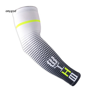 OMG Sports Arm Guards Tay nén tay chất lượng cao Tay áo bảo vệ tia cực tím cho nam nữ – Bao phủ hình xăm thoáng khí Chống nắng cho xe đạp thể thao ngoài trời