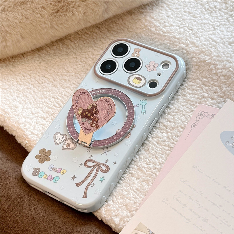 Ốp điện thoại TPU họa tiết nơ cho iPhone 17 Pro Max 16 pro max