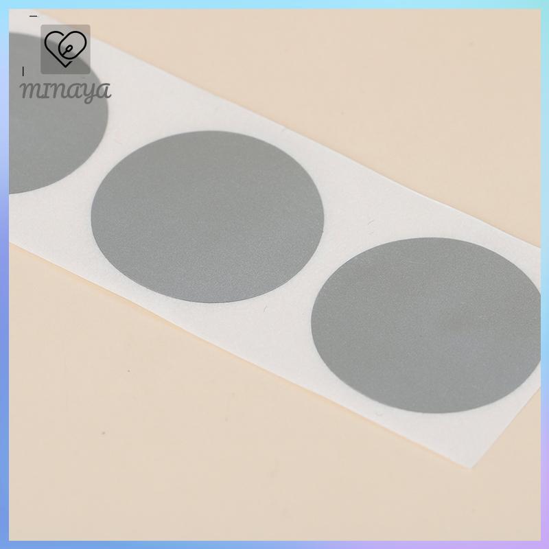 [MINAYA] 300 Miếng Dán Tròn Bạc Trầy Xước 1 Inch Scratc Tắt Nhãn Dán VN