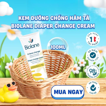 [HSD 10/2026] Kem Bôi Chống Hăm Tã Trẻ Sơ Sinh Biolane 50ml/100ml – Ngừa Hăm, Phục Hồi Da Bé
