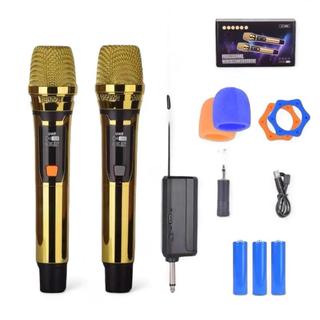 2026 2pcs Micro không dây cầm tay kép Type-C UHF Karaoke chuyên nghiệp cho videoke Gói giá cả phải chăng