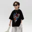 Tròn Tay Họa Tiết, Dễ Phối, Áo Thun Bé Trai, 100% Cotton, Thoáng Khí