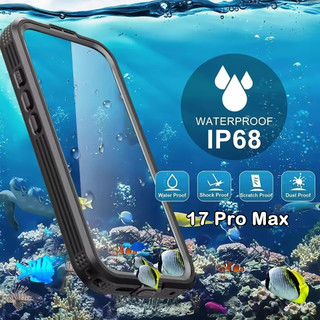 ốp lưng chống nước cho iPhone 17 Pro Max Air IP68 Vỏ iPhone từ tính chống nước 16 ProMax 16Plus Bảo vệ chống bụi Vỏ bảo vệ toàn thân