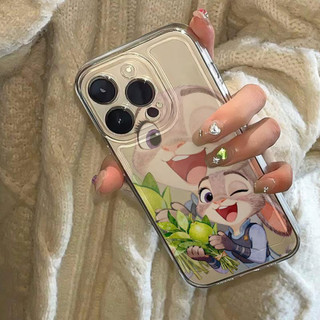 Ốp điện thoại lá bưởi Judy Nick cho iPhone 17Air / 16 / 15PLUS / 14 / 13pro Max / 12 / 11 / X / XS / 7 / 8, cá tính sáng tạo. Vỏ trong suốt, chống thấm nước, chống sốc, vỏ bảo vệ