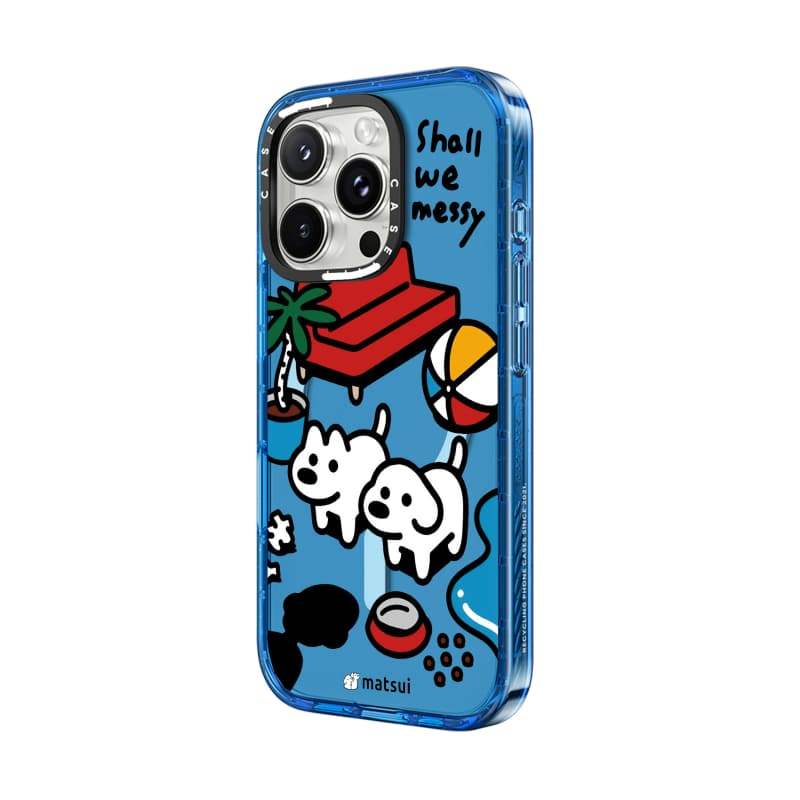 CASECASE X Sẽ Chúng ta lộn xộn Bầu Trời Màu Xanh Trong Suốt Cứng Hút Từ Tính Tác Động Dành Cho Apple IPhone 12 13 14 15 16 17 Pro Max Air Plus Có Hộp