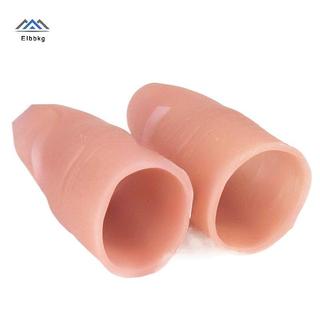 ELBBKG Chân Giả Ngón Tay Giả Mô Phỏng Cots Cắt Tỉa Găng Tay Silicon Biến Mất Để Chơi Triy Đạo Cụ Prank Mới