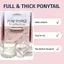 VIC 2 Chiếc Tóc Thời Trang Volumizers Tạo Volumizing Đuôi Ngựa Dụng Cụ Tạo Kiểu Tóc Cho Nữ Sử Dụng Hàng Ngày Và Sự Kiện Đặc Biệt