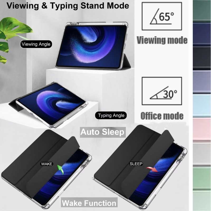 Ốp TPU Mềm Trong Suốt Cho Xiaomi Pad 6 Max 14 inch Máy Tính Bảng Thời Trang Chống Sốc Cho XIaomi Pad 6MAX 14inch