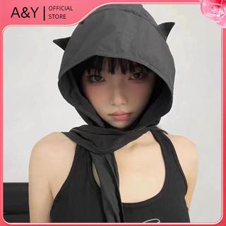 A & Y Mũ chống nắng dây đeo tai dễ thương thời trang chống nắng Qui-Drying dành cho nữ.
