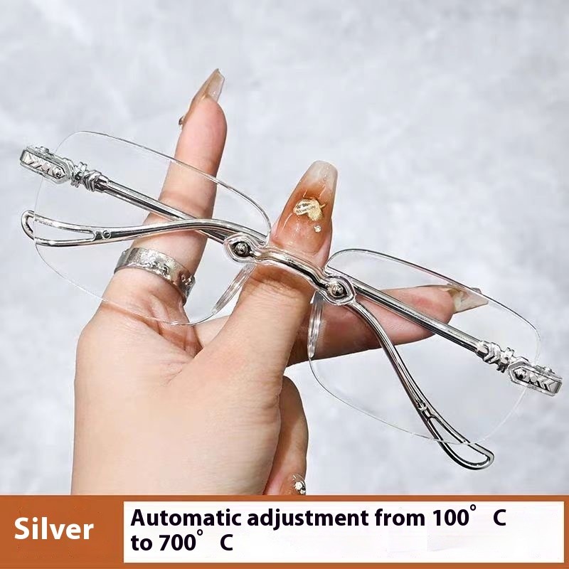Kính đọc sách tự động điều chỉnh độ cận và chặn ánh sáng xanh.