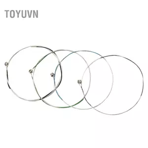 toyuvn ERYUE Bộ dây đàn violin đầy đủ phổ thông (E-A-D-G) Dây đàn violon lõi thép Niken-Bạc có đầu bóng mạ niken cho đàn violin 4/4 3/4 1/2 1/4