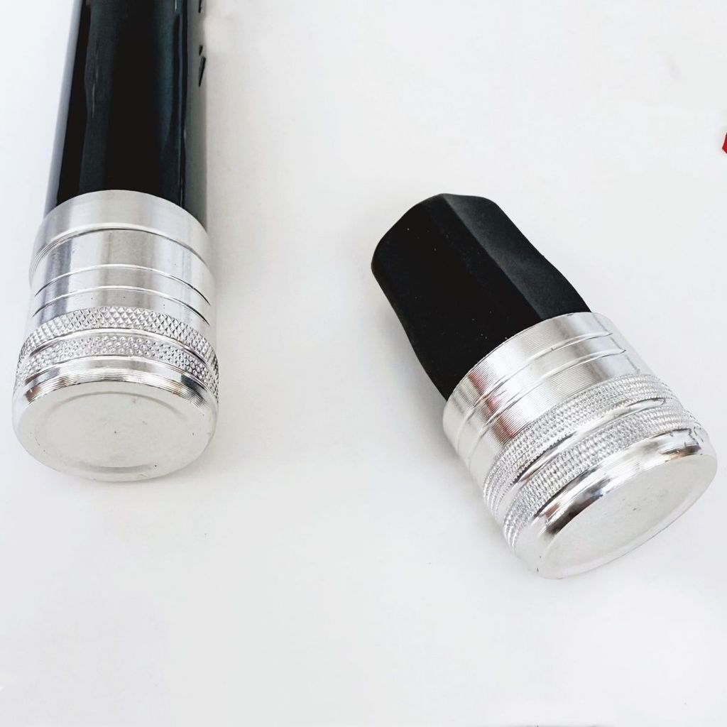 Đầu cần câu bạc vàng màu đen chất lượng cao cấp, đa năng.