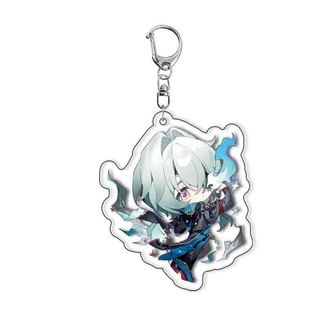 Game Honkai: Star Rail Keychain Castorice Anaxagoras Phainon Cosplay Costumes