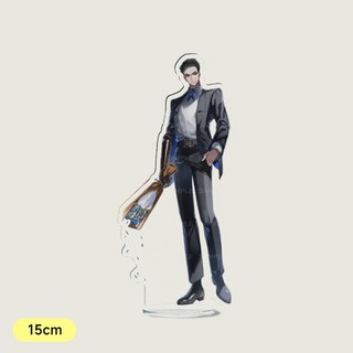 Rodion Gregori Faust Ryōshū Đứng Anime Móc Khóa Limbus Công ty Nam Móc Chìa Khóa Cho Nữ Hoạt Hình Hình Acrylic Móc Khóa Mặt Dây Chuyền
