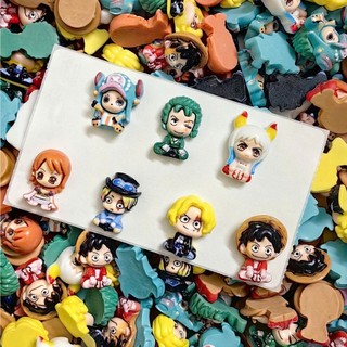 Set Charm Đảo Hải Tặc Anime Chibi Cute – Luffy, Zoro, Sanji, Nami Baby CỰC KỲ DỄ THƯƠNG