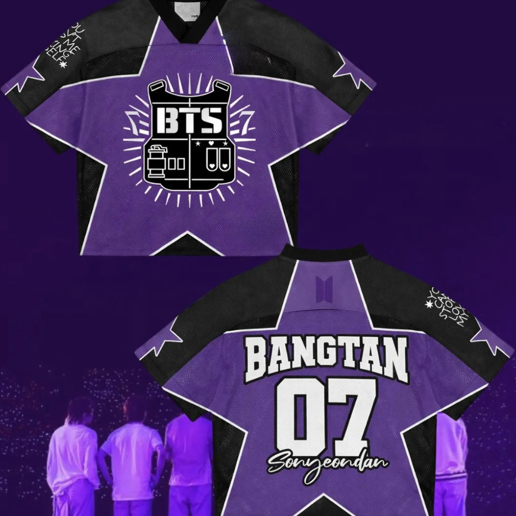 Jersey Unisex BTS ARIRANG xu hướng KPOP, áo thun tay ngắn cho mùa hè