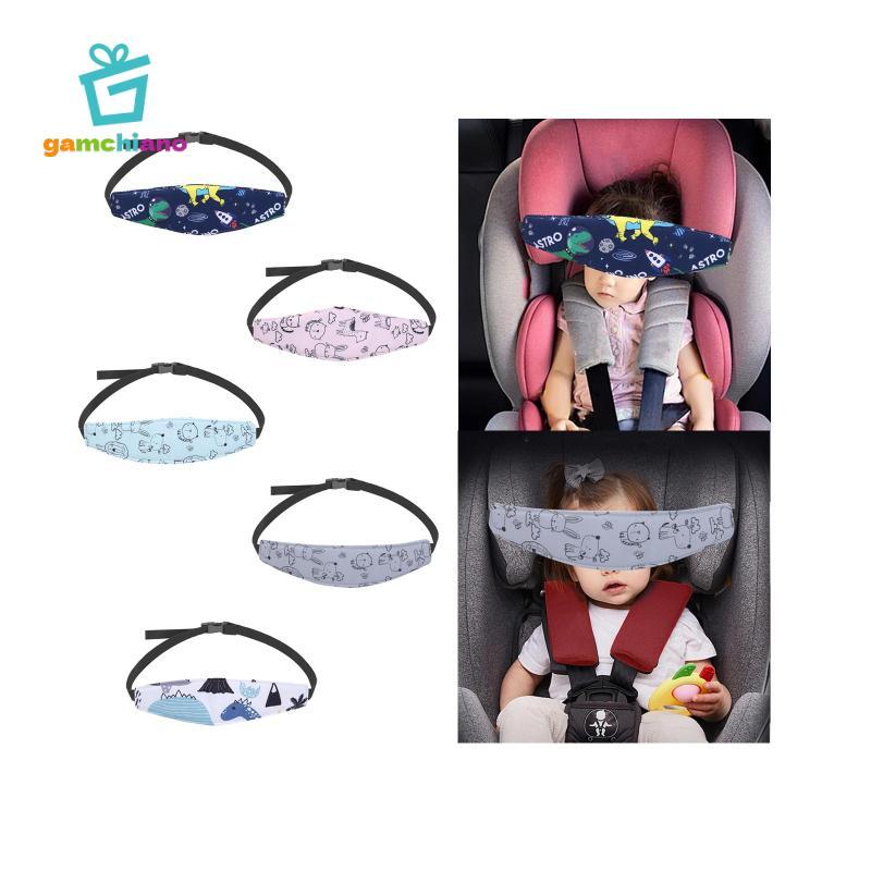 Dây đeo hỗ trợ đầu ghế ô tô cho bé, gối tựa đầu ngủ yên cho trẻ mới biết đi, trẻ sơ sinh