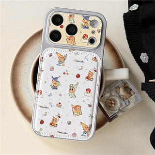 Ốp điện thoại PU materia cho iPhone 17 Pro max 16 Pro max Star Baby