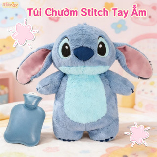 【BabyJoy】Túi Chườm Stitch Tay Ấm,Túi Chườm Ấm Bụng Đa Năng,Túi chườm bụng nóng giữ nhiệt giảm đau bụng kinh