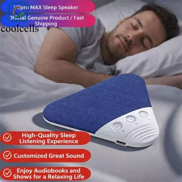 COOLCELLS Under Pillow Sleep Loa, Loa Bluetooth không dây hẹn giờ 3 cấp Bluetooth 5.4, Hỗ trợ thẻ TF Âm thanh HiFi Gối thiết kế siêu mỏng Loa Bluetooth Sử dụng phòng ngủ