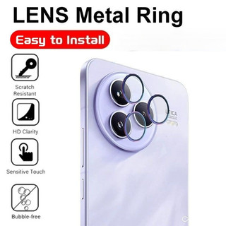 Dành Cho Xiaomi civi 5 Pro Hợp Kim Nhôm Ống Kính Máy Ảnh Kính Cường Lực Cho Xiaomi civi5Pro Full Cover Kim Loại Camera Bảo Vệ Ống Kính Vòng Nắp