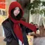 Hatsun Len Mùa Thu Đông - Mũ Len và Khăn Bịt Tai Ấm Áp cho Nữ