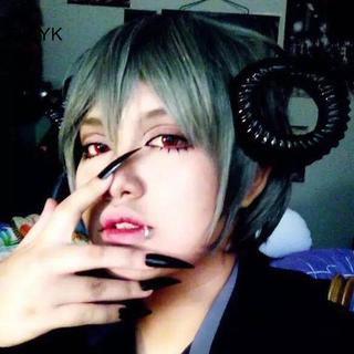Barrettes Sừng Cừu cho Cosplay và Trang Trí Halloween