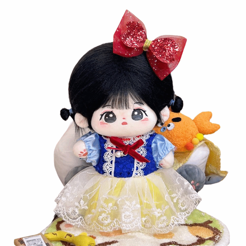 Quần áo búp bê FLAZEA, Phụ kiện băng đô búp bê Cotton 20cm BJD, Đồ chơi Cosplay thủ công đáng yêu OB11 Váy Lolita Đồ chơi trẻ em