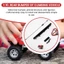 Ốp Lưng Sau Kim Loại Có Đèn LED Ăng Ten Đuôi Móc Cho Xe Bánh Xích RC 1: 10 TRX4 SCX10 90046