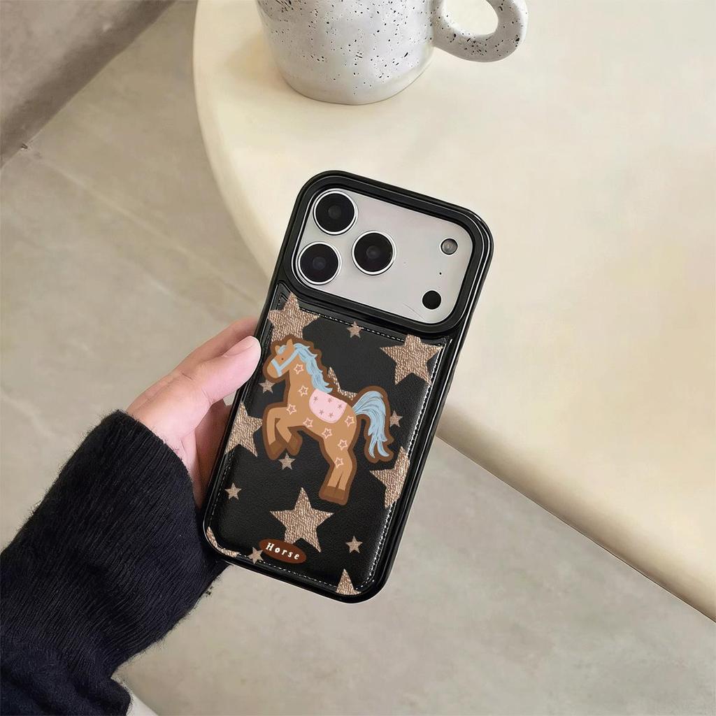 Star Dream Pony cho iPhone16promax Nữ 15iPhone14 SoftCase 13P trường hợp điện thoại 11