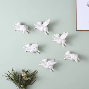 Mới Lạ Gốm Lợn Con Treo Tường Trang Trí Whimical Quirkys Quyến Rũ Trang Trí Phòng Hiện Nay Cho Bạn Bè Gia Đình