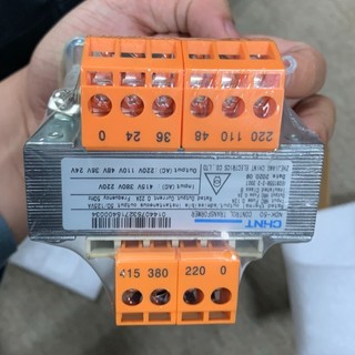 (Freeship) Biến áp cách ly 1 pha NDK công suất 25-50-100-150VA, Đầu vào 220/380/415V - Đầu ra 110/220V, Hãng Chint