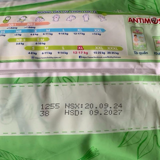 (SALE TRI ÂN SIZE M) Tã Quần Bobby Antimos, Bỉm Quần Xua Muỗi Bobby  Khô Thoáng Cho Da Bé - TỔNG KHO BỈM LINH ĐÀM