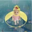 Trẻ Em Trẻ Em UFO Áo Mưa Vịt Vàng Nhỏ Áo Hoạt Hình Poncho Mẫu Giáo Trẻ Em Áo Mưa Cho Bé HDY1