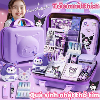 Bộ Quà Tặng Văn Phòng Phẩm Đầy Đủ Túi Đựng Bút Dễ Thương Cùng Đồ Dùng Học Tập Cao Cấp, Món Quà Tuyệt Vời Cho Bé