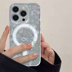 Dòng cá cho iPhone 17 trường hợp iPhone 1516 hút từ 14 độ ẩm 12promax mới