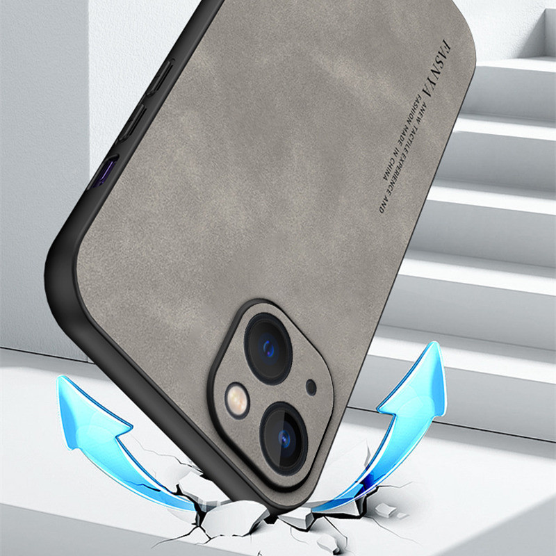 Ốp Lưng Cho iPhone 13 Vỏ Da Cừu Sang Trọng Cho iPhone 13 Vỏ Điện Thoại Mini