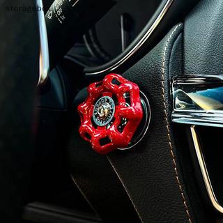 [Hộp lưu trữ] Núm xoay ô tô Trang trí van kim loại Handwheel Phụ kiện ô tô Nội thất cho núm điều khiển Gear Shift Núm nút Stier Đẹp