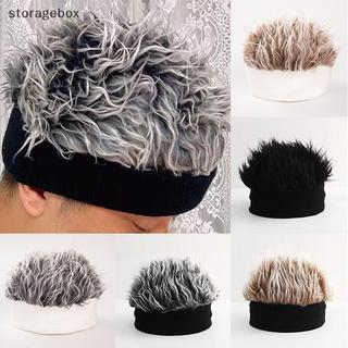 [Hộp Lưu Trữ] Mũ Tóc Giả Sáng Tạo Ngộ Nghĩnh Cho Nam Giới, Phù Hợp Style Đường Phố Hip-Hop