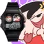 Crayon Shin Chan Anime Ngoại Vi Học Sinh Đồng Hồ Hoạt Hình Dễ Thương Chống Nước Điện Tử Nhỏ Vuông Đồng Hồ Unisex Quà Tặng Sinh Nhật