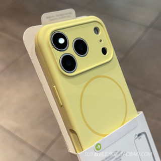 Ốp điện thoại di động hút từ tính bằng silicon lỏng lỗ mịn cho iPhone17 Pro Max 16 15 14 13 12 11 Pro Max Bảo vệ Camera chống sốc Vỏ mềm chống rơi