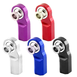 5 Chiếc M3 Kim Loại Liên Kết Thanh Bóng Đầu Uốn Cong Thanh Cuối Khớp Cho 1 / 10 RC Xe Bánh Xích Trục TRXS trx4 Tamiya 1: 10 Nâng Cấp Phần
