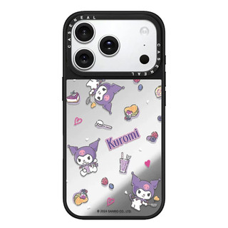 Ốp điện thoại gương chất lượng cao CASENEAL Graffiti Kuromi Thích hợp cho iPhone 17ProMax 17pro 17 air 16promax 16 15promax 15 14promax 13 13promax Ốp cứng chống rơi thời trang