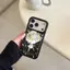 Bộ hoa dịu dàng phù hợp với 16 chiếc vỏ điện thoại iPhone17Air,cảm giác da 14/13/11 Pro