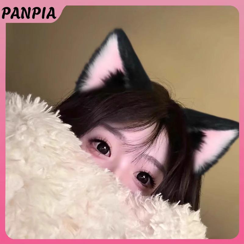 Tai mèo cho tóc cosplay, phong cách Gothic ngộ nghĩnh, phụ kiện tóc sáng tạo làm quà tặng