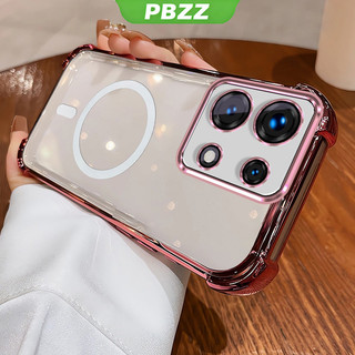 Ốp Lưng Cho infinix Note 30 5G 30 Pro 4g Note 40 Pro smart 7 tecno spark go 2023 5G Vỏ Điện Thoại Vỏ Mềm Chống Sốc Thiết Kế Mới Thẩm Mỹ Rõ Ràng Với Từ Tính Không Dây SJBSWX11