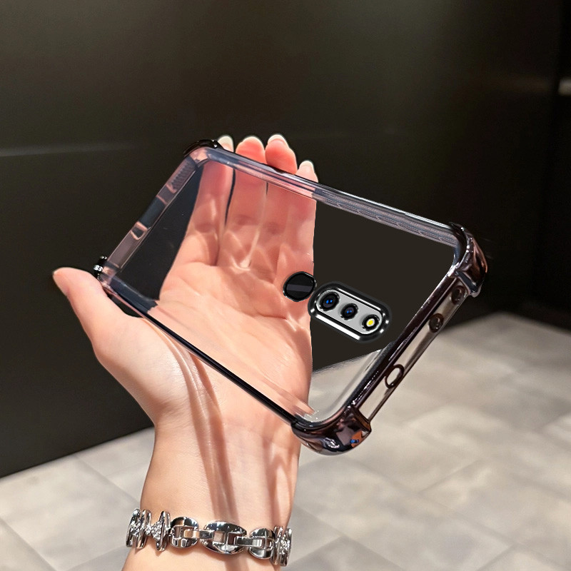 Ốp Lưng Cho Oppo F11 tpu Chống Sốc Giá Đỡ Điện Thoại Có Chức Năng Chống Trơn Trượt SJZJ Vỏ Điện Thoại Di Động