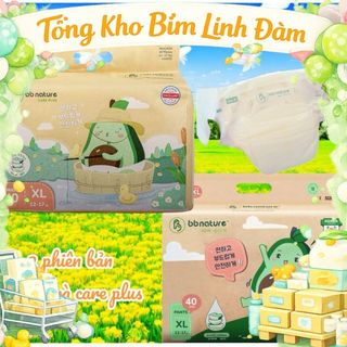 (Hỏa tốc)Tã Bỉm BB NATURE nội địa hàn đủ size NB60/S56/M52/M48/L44/XL40/XXL38