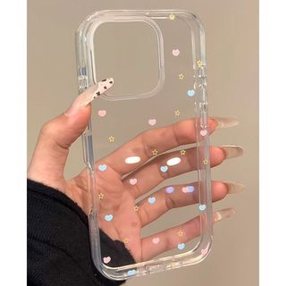 The Heart Star is suitable for iPhone16PROMAX phone cases and iPhone15 It features high